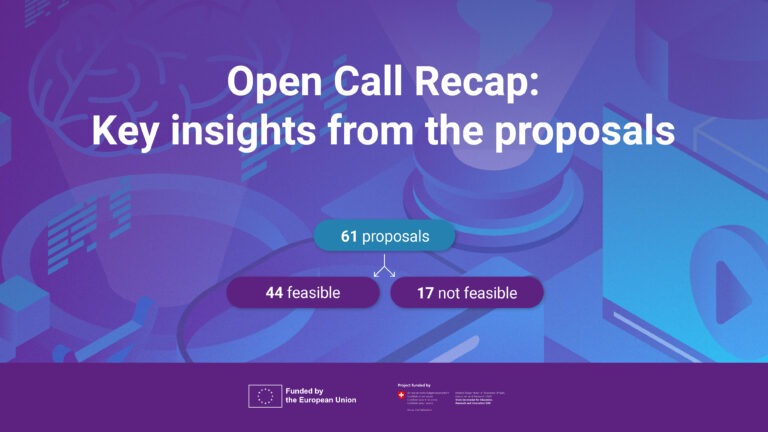 SPIRIT Open Call 1: Key highlights from the proposals