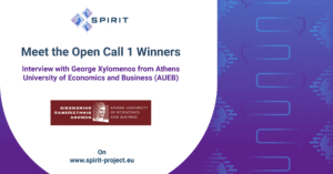 SPIRIT Open Call Winners: Interview with George Xylomenos from Athens University of Economics and Business (AUEB)