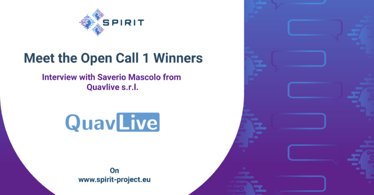 SPIRIT Open Call Winners: Interview with Saverio Mascolo from Quavlive s.r.l.